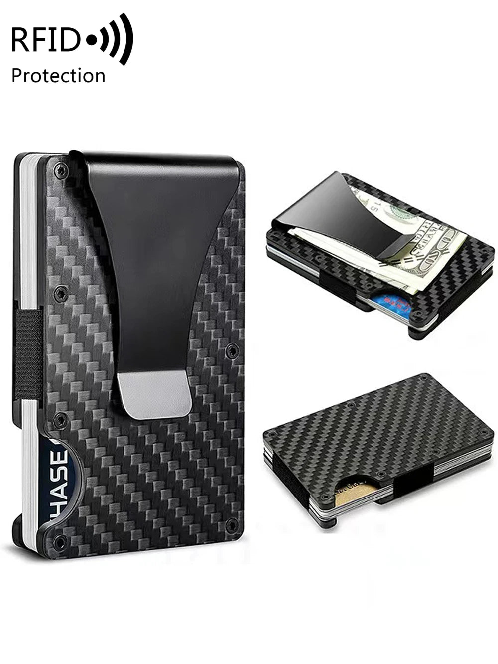 Carbon Fiber RFID Wallet
